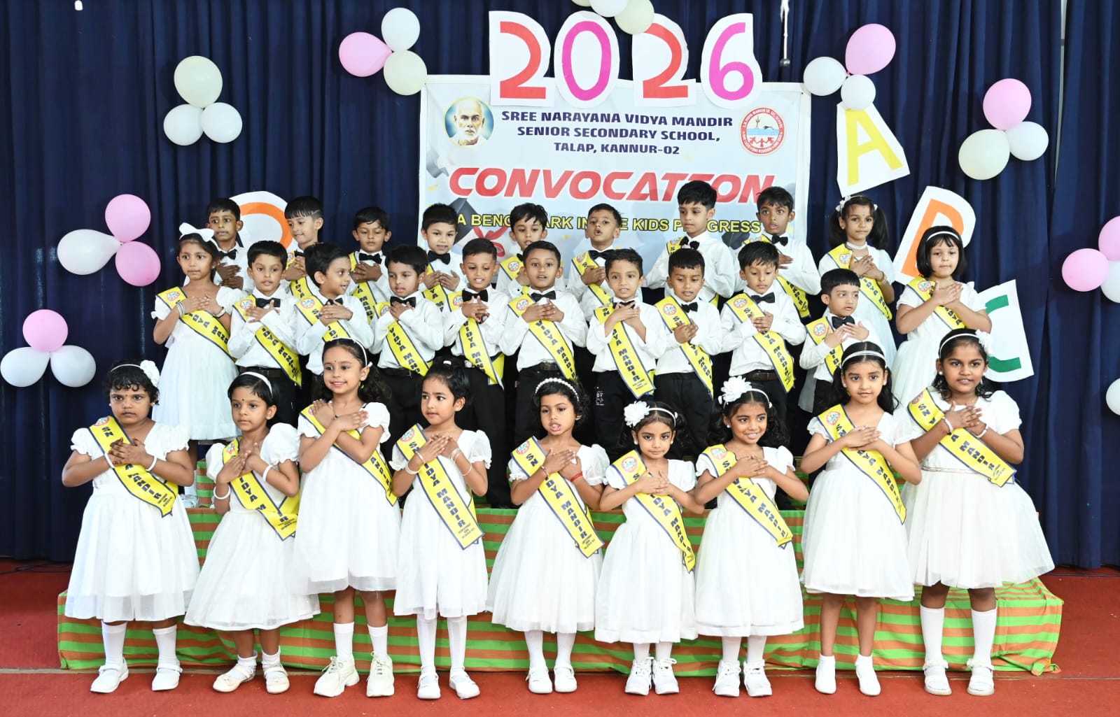 From crayons to colorful dreams, our little graduates are ready to shine