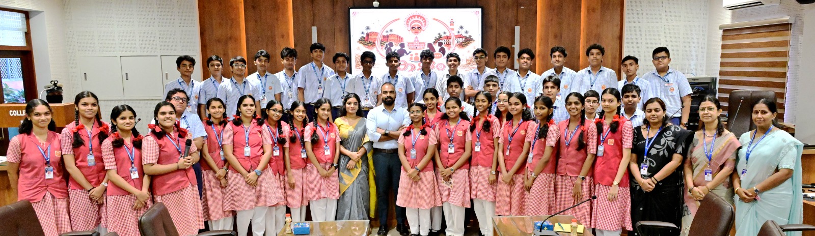 Inspiring Young Minds- Students interaction with the District Collector as part of  the Kalan Program