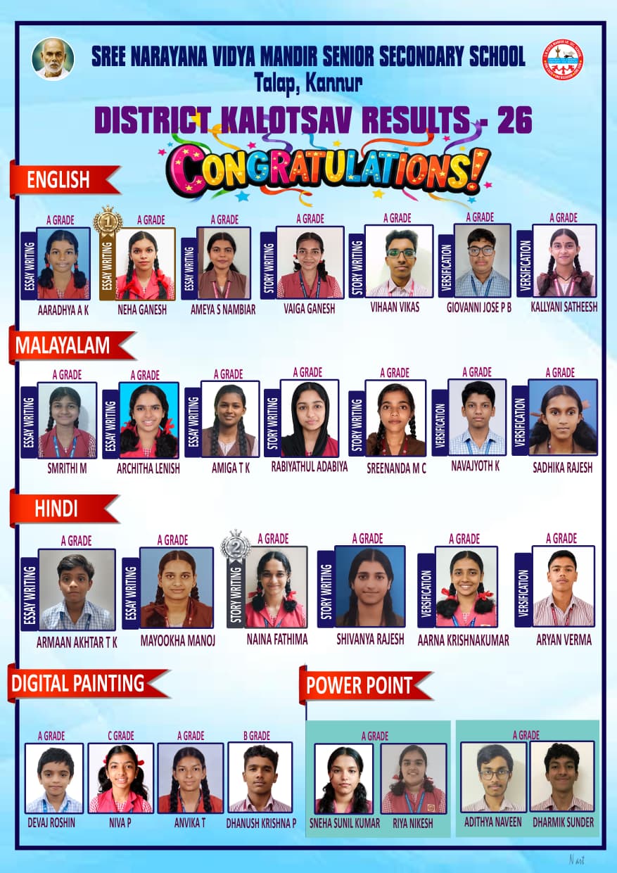 From captivating performances on stage to remarkable expressions of creativity and literary brilliance, our young achievers have made us proud with their dedication, confidence and talent.